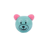 10pc Wooden Animal Bear Head Beads for DIY Pacifier Clip Necklace