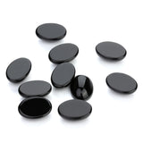 10pcs Oval Agate Stone Loose Beads Multicolor for DIY Jewelry Making