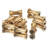10pcs Stainless Steel Bowling Tube Spacer Beads for Jewelry Making