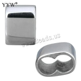 10pcs Stainless Steel Bracelet Beads 12x9x8mm Size Diy Handicraft Accessories