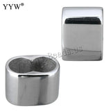 10pcs Stainless Steel Bracelet Beads 12x9x8mm Size Diy Handicraft Accessories