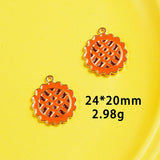 Thanksgiving Owl Turkey Maple Charms for Jewelry Making