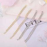 10pcs Rhinestone Copper Tassel DIY Jewelry Making Earrings Necklace