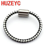 10pcs 6MM Stainless Steel Magnetic Clasps Cord Bracelet Magnet Buckle