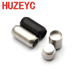10pcs 6MM Stainless Steel Magnetic Clasps Cord Bracelet Magnet Buckle