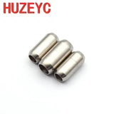 10pcs 6MM Stainless Steel Magnetic Clasps Cord Bracelet Magnet Buckle