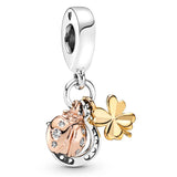 10pcs DIY Beaded Accessory with Rhinestone Charms for Bracelet Necklace