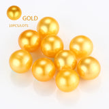 10pcs/Lot Freshwater Loose Dyed Pearl Beads, Jewelry Making Beads For DIY Gift