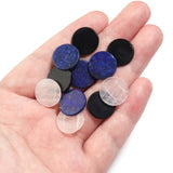 10pcs 16mm Natural Stone Cabochons for DIY Jewelry Making Charms