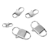 10pcs Stainless Steel Lobster Clasps Jewelry Making Clasps