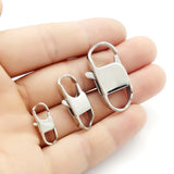 10pcs Stainless Steel Lobster Clasps Jewelry Making Clasps