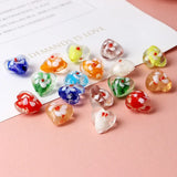 10pcs Heart Loose Base Acrylic Beads for Diy Necklace Bracelet