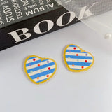 10pcs Heart Butterfly Flower Acrylic Pendant Charms for Diy Necklace Earrings