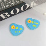 10pcs Heart Butterfly Flower Acrylic Pendant Charms for Diy Necklace Earrings