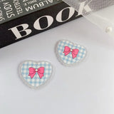 10pcs Heart Butterfly Flower Acrylic Pendant Charms for Diy Necklace Earrings