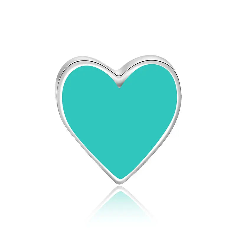 10pcs Love Heart Floating Charms for Glass Locket