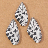 10pcs Resin Butterfly Wing Charms for Girls DIY Jewelry Making