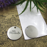 10pcs "MAMA MERMAID" Stainless Steel Charms Pendant