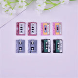 10pcs Magnetic Tape Enamel Charm Metal Pendant for Jewelry Making