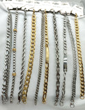 10pcs Silver Plated Steel Wedding Bracelet Bangle Jewelry