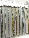 10pcs Silver Plated Steel Wedding Bracelet Bangle Jewelry
