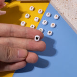 10pcs Numberal Beads For Jewelry Making DIY Necklace Bracelets Charms