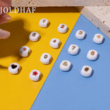 10pcs Numberal Beads For Jewelry Making DIY Necklace Bracelets Charms