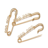 10pcs Metal Brooch Pins Heavy Duty Safety Fastener DIY Crafts Jewelry Making