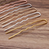 10pcs Metal Copper Hairpins Sticks For Hair Bride Clip Accesories Vintage Tiara