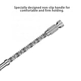 10pcs Micro Spiral Drill Bits Set+Swivel Head Pin Vise Chuck DIY Jewelry Tool