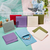 10pcs Microfiber Jewelry Gift Pouches for Bracelets Necklaces Earrings Rings