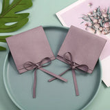 10pcs Jewelry Envelope Bag for Earrings Necklace Velvet Gift Pouches
