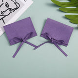 10pcs Jewelry Envelope Bag for Earrings Necklace Velvet Gift Pouches