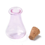 10pcs Mini Glass Cork Bottles Small Wishing Bottles DIY Vials for Decorations
