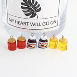 10pcs Mini Peanut Butter Resin Charms for Jewelry Making DIY
