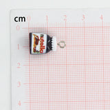 10pcs Mini Peanut Butter Resin Charms for Jewelry Making DIY