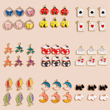 10pcs Animal Mix Pendants for DIY Jewelry Making
