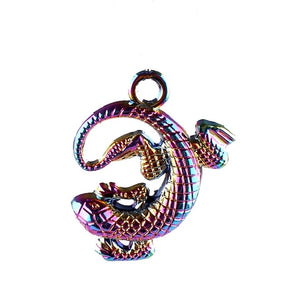 10pcs Mixed Rainbow Insects Animals Charms for Jewelry Making Supplies