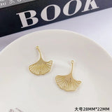 10pcs Monstera Pendant Charms Leaf Earrings DIY Jewelry Supplies