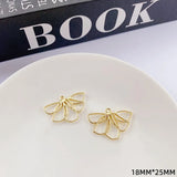10pcs Monstera Pendant Charms Leaf Earrings DIY Jewelry Supplies