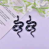 10pcs Moon Flower Snake Acrylic Charms for DIY Earring Necklace Keychain