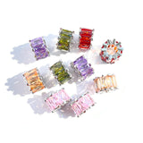 10pcs Mixed Color Zirconia Wheel Spacers for Bracelet Necklace DIY