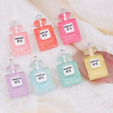 10pcs Multicolor Perfume Resin Charms for Jewelry Making