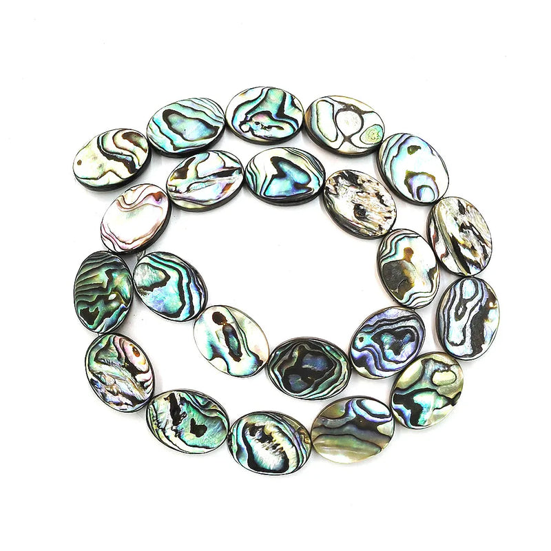 10pcs Abalone Shell Beads Jewelry Making 8~18mm Bracelet Necklace Accessory