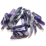 10pcs Amethysts Crystal Quartz Stone Pendants DIY Jewelry Making
