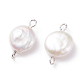 10pcs Natural Keshi Pearl Pendants for DIY Jewelry Making