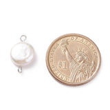 10pcs Natural Keshi Pearl Pendants for DIY Jewelry Making