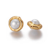 10pcs Cultured Freshwater Pearl Beads 12.5~15mm DIY Jewelry Making