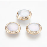 10pcs Natural Keshi Pearl Beads for DIY Jewelry Making