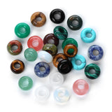10pcs Natural Stone Beads Abacus Shape Agat Gems Beads DIY Jewelry Bracelet